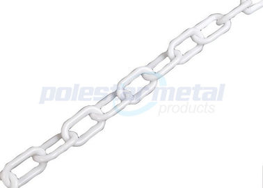 Durable звено цепи 2 MM белое пластичное для предупреждающей безопасности движения HDPE
