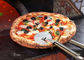 Подгоняйте торт резца пиццы УПРАВЛЕНИЯ ПО САНИТАРНОМУ НАДЗОРУ ЗА КАЧЕСТВОМ ПИЩЕВЫХ ПРОДУКТОВ И МЕДИКАМЕНТОВ стандартные и колесо сыра пиццы с печатанием ЛОГОТИПА